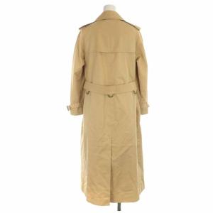 Aquascutum トレンチコート ロング コットン ベルト 裏地チェック ベージュ