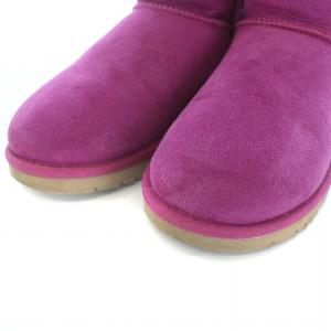 UGG australia BAILEY BOW 2 ムートンブーツ ミドルブーツ US5 22cm ピンク 1002954