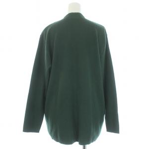 Salvatore Ferragamo カーディガン ニット 長袖 ウール S 緑 グリーン