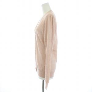 Loro Piana カーディガン ニット カシミヤ シルク混 リネン混 長袖 42 M ピンク