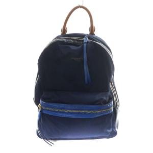 カラーブロック COLOR-BLOCK リュックサック デイパック ナイロン レザー 青 ブルー 58400