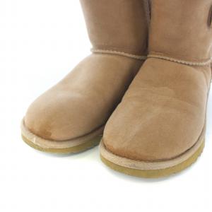UGG australia ベイリーボタン 2 BAILEY BUTTON 2 ムートンブーツ ミドルブーツ US5 22cm ベージュ 5803