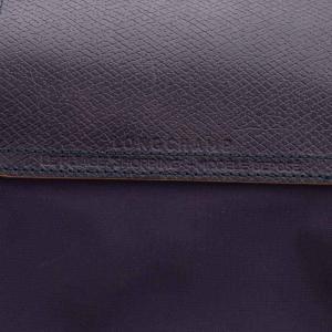 Longchamp プリアージュクラブ ショルダーバッグL トートバッグ ナイロン レザー 紫 パープル L1899619645