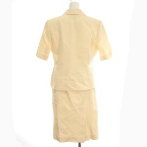 GIVENCHY スーツ 半袖 スカート ひざ丈 42 M アイボリー