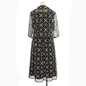 SYBILLA スーツ ワンピース セットアップ シースルー ロング L 黒 ブラック