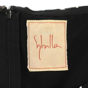 SYBILLA スーツ ワンピース セットアップ シースルー ロング L 黒 ブラック