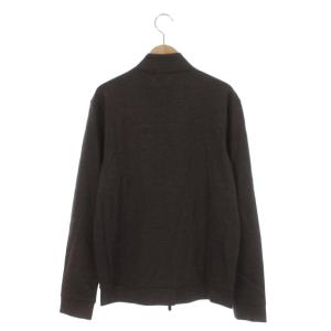 ARMANI COLLEZIONI タグ付き トラックジャケット 総柄 アウター S 茶 ブラウン