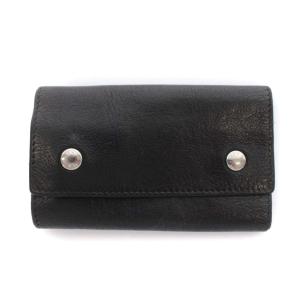 エチュイクレ4 キーケース 4連 レザー 黒 ブラック