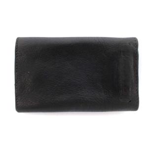 HERMES エチュイクレ4 キーケース 4連 レザー 黒 ブラック