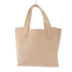 FURLA ハンドバッグ トートバッグ ミニ ロゴチャーム レザー ピンク G6516 EC