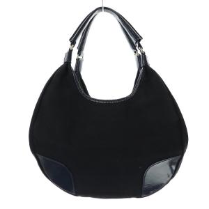 kate spade new york トートバッグ ショルダーバッグ ロゴ キャンバス レザー 紺 ネイビー EC