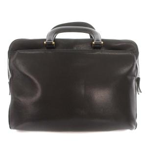 VERSACE ビジネスバッグ レザー ブリーフケース 黒 ブラック