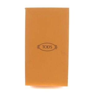 TOD'S ビジネスシューズ レザー スリッポン ローファー 革靴 6 25.5cm 黒 ブラック