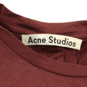 Acne Studios ワンピース ORMANDA TENCEL ノースリーブ ロング タイト XS 茶 ブラウン