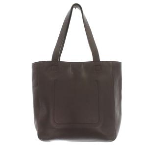 MARGARET HOWELL トートバッグ レザー ハンドバッグ 茶 ブラウン