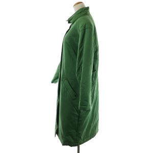 Christian Dior スポーツ SPORTS ヴィンテージ 中綿コート ロング ハイネック シングル S 緑 グリーン EC