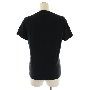 KENZO Tシャツ カットソー クルーネック プルオーバー 半袖 ロゴ プリント M 黒 ブラック マルチカラー EC