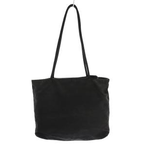 PRADA トートバッグ ハンドバッグ ショルダーバッグ ナイロン 三角プレート 黒 ブラック EC OH