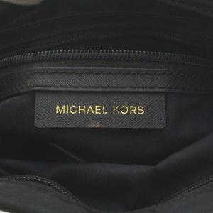 MICHAEL KORS ショルダーバッグ ポシェット ナイロン レザー 黒 ブラック 32F7GO2C3C