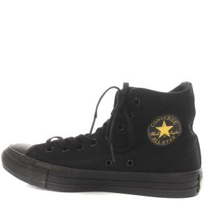 CONVERSE オールスター ジップ ハイカット キャンバス スニーカー US8 26.5cm 黒 ブラック