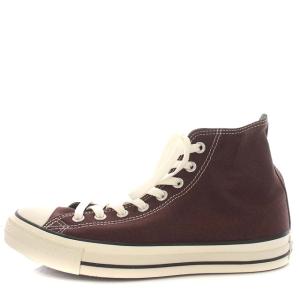 CONVERSE オールスター ハイカット キャンバス スニーカー US8 26.5cm 茶 ブラウン