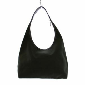 Longchamp トートバッグ ハンドバッグ ワンハンドル ナイロン 緑 グリーン