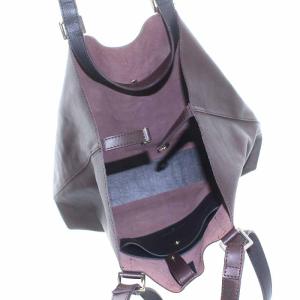 HELEN KAMINSKI トートバッグ ショルダーバッグ 2way レザー 茶 ブラウン