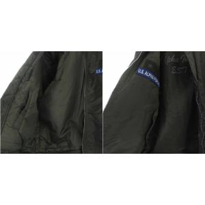 ALPHA INDUSTRIES AIR CREW JAPAN FIT MA-1 ミリタリージャケット ジップアップ リバーシブル XL カーキ
