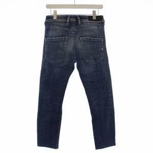 DIESEL BELTHER 0860K レギュラースリムテーパード デニムパンツ ジーンズ ボタンフライ USED加工 W27L32 M