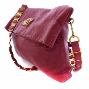 TORY BURCH ショルダーバッグ チェーン レザー ピンク