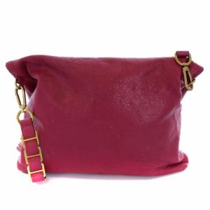 TORY BURCH ショルダーバッグ チェーン レザー ピンク