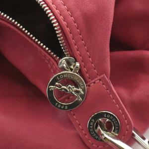 Longchamp ルプリアージュ チュイール ハンドバッグ ショルダーバッグ 2way レザー ピンク