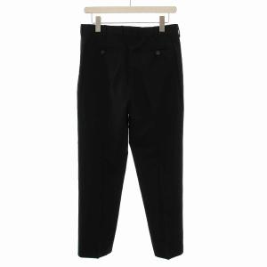 PRADA パンツ スラックス 46 S 黒 ブラック