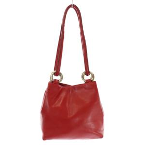 BALLY ハンドバッグ ショルダーバッグ 2WAY レザー 赤 レッド EC