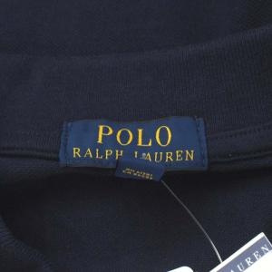 POLO RALPH LAUREN ビッグポニー ポロシャツ 半袖 コットン XL 紺 ネイビー 白 ホワイト 323670257014