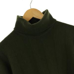 burberrys GLENMAC ヴィンテージ ニット タートルネック グリーン