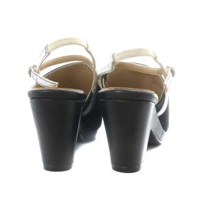 REGAL サンダル スエード ウェッジソール 24.5cm 紺 ネイビー