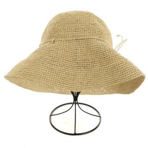 HELEN KAMINSKI Provence10 ラフィアハット 麦わら帽子 ストローハット リボン ベージュ OF
