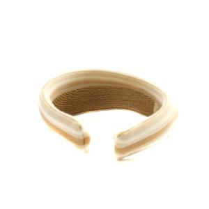 HELEN KAMINSKI ラフィア サンバイザー 帽子 ベージュ