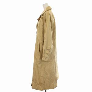 YVES SAINT LAURENT 90s ヴィンテージ ロング コート アウター T7-108 L ベージュ