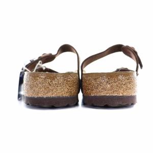 BIRKENSTOCK マヤリ Mayari ストラップサンダル コンフォートサンダル フェイクレザー 35 22.5cm 茶 ブラウン