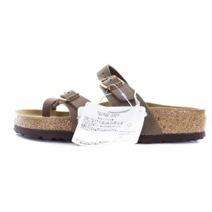BIRKENSTOCK マヤリ Mayari ストラップサンダル コンフォートサンダル フェイクレザー 35 22.5cm 茶 ブラウン