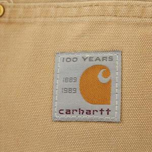 Carhartt ダック カバーオール 裏地ウール ワークジャケット ベージュ L相当