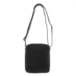 GHERARDINI ショルダーバッグ PVC ポーチ ポシェット ロゴ 黒 ブラック