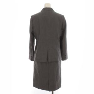 Paul Stuart スーツ フォーマル セットアップ 上下 2点セット ストライプ ジャケット シングル 2B センターベント 総裏地 タイトスカート