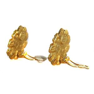 GIVENCHY イヤリング 両耳用 大ぶり フェイクパール ゴールドカラー