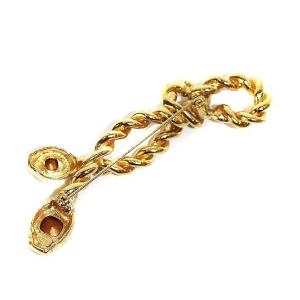 GIVENCHY ブローチ アクセサリー ピン ストーン ゴールドカラー