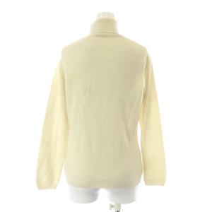 AGNONA ニット セーター 長袖 タートルネック カシミヤ アイボリー