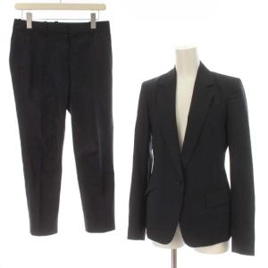 スーツ フォーマル セットアップ 上下 2点セット シングル 1B パンツ ストライプ 00 XS 紺 ネイビー