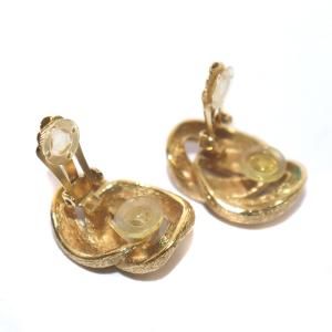 Christian Dior イヤリング 両耳 ゴールド色